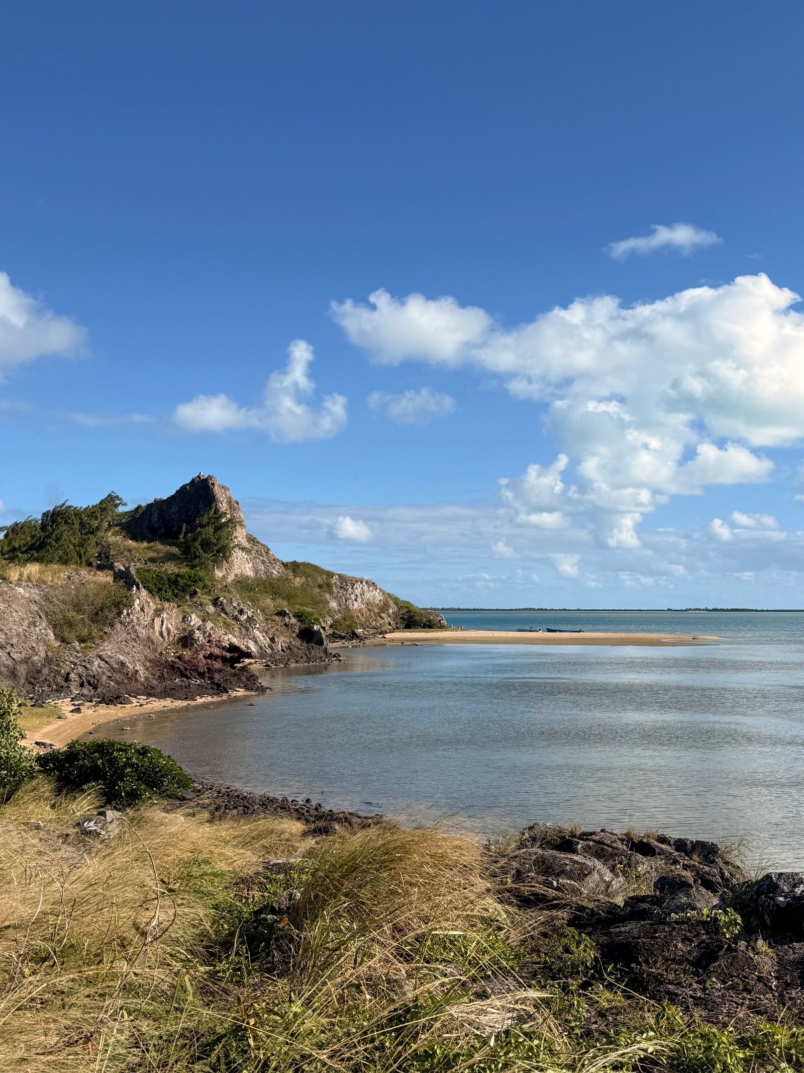 360-degree view of the marine reserve from Île l'Hermitage, Rodrigues