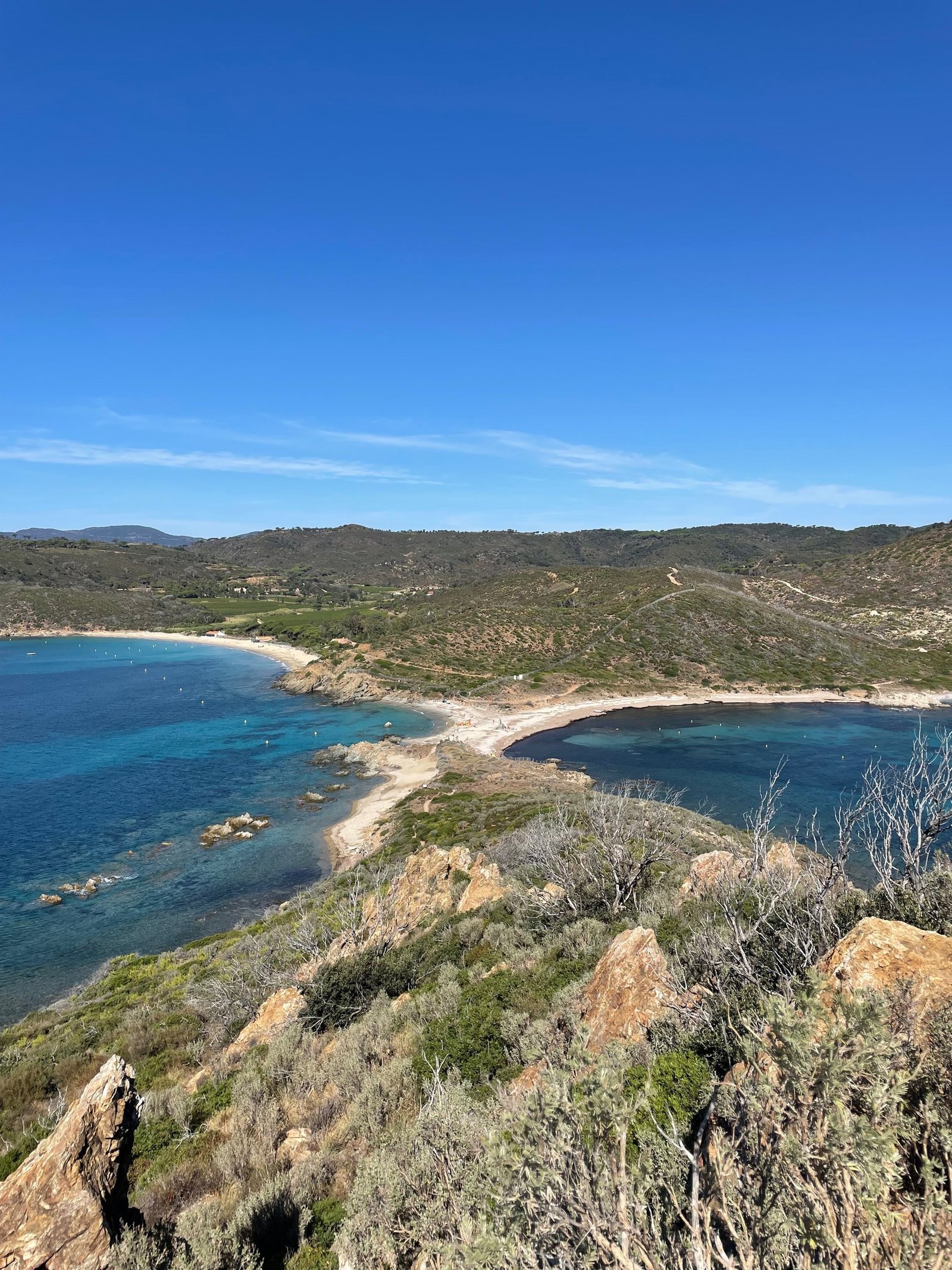 Cap Taillat headland near Ramatuelle